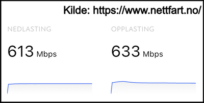 Nettfart-resultat, linje privat, test kj&oslash;rt 15.10.2026.