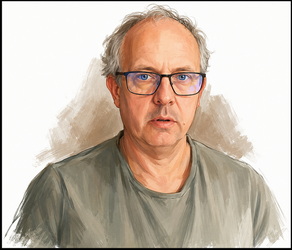Bj&oslash;rn Roger Rasmussen - KI-karikatur/bilde pr. 29.05.2026.