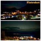 Flatraket by night!