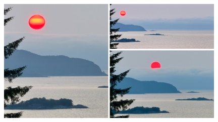 Rød sol