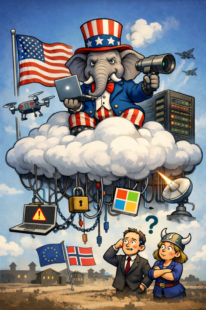 Microsoft, USA og skyen